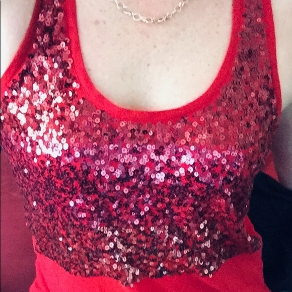 Express Medium Sequins Razor Back - Picture 3 of 12